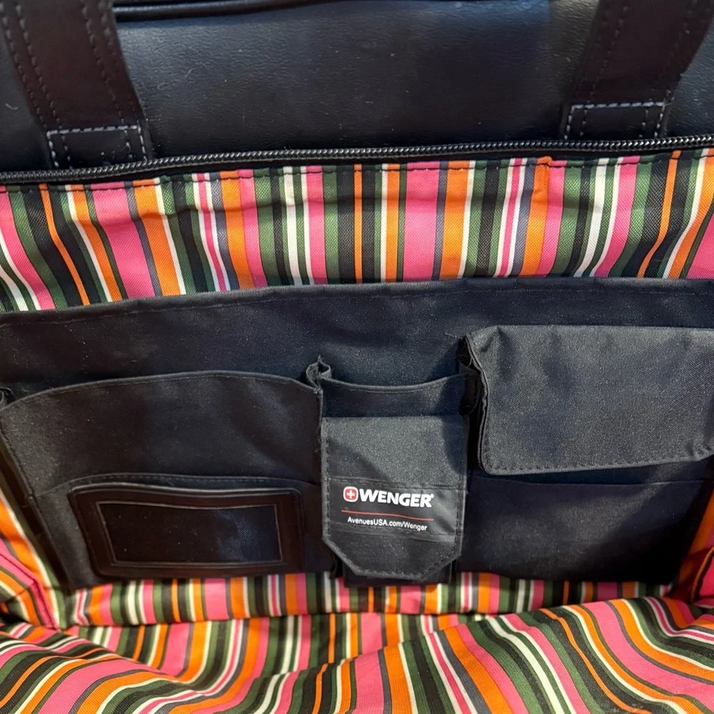 Wagner Swiss Army Women's Laptop Stylish Bag with Matching Cash/Change Purse